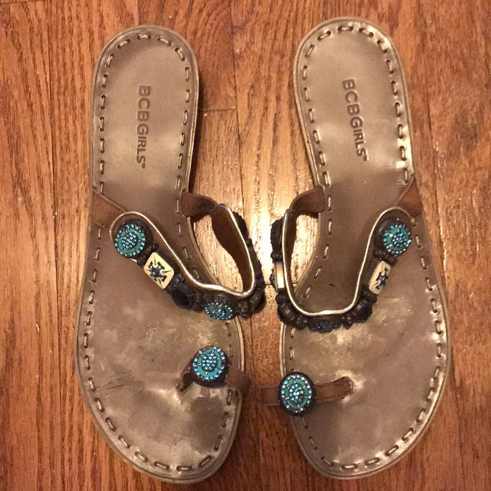 BCBGirls Sandals with Gorgeous Stones